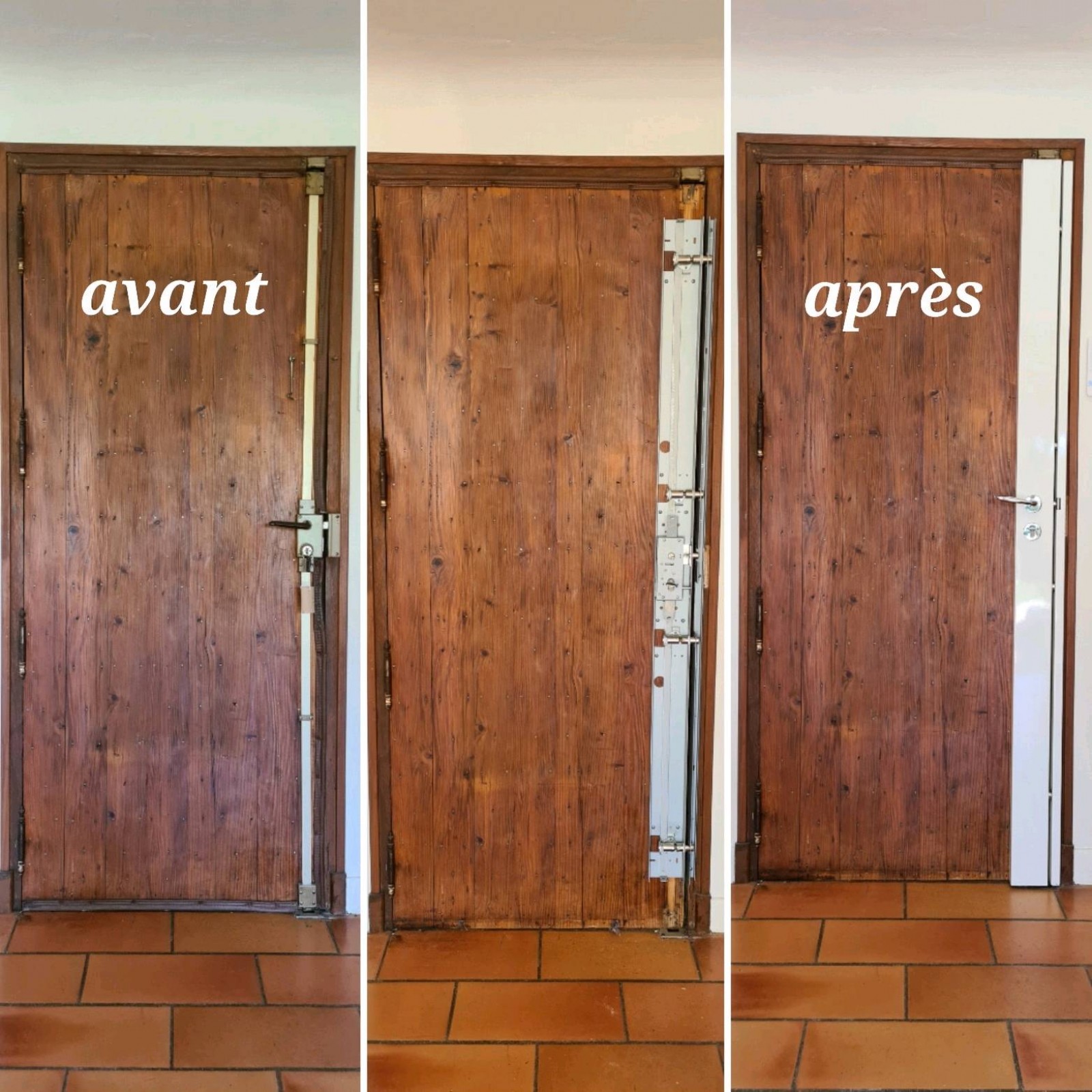 Sécurisation porte d'entrée